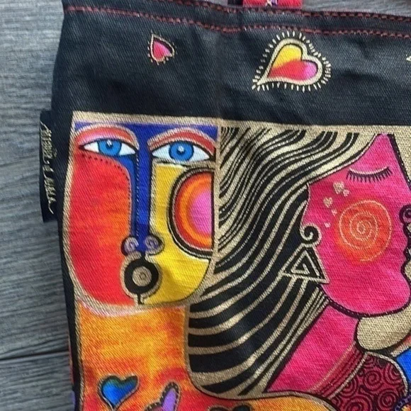 NWT Laurel Burch bag “Follow the voice in your hearts" tote bag - Picture 4 of 9